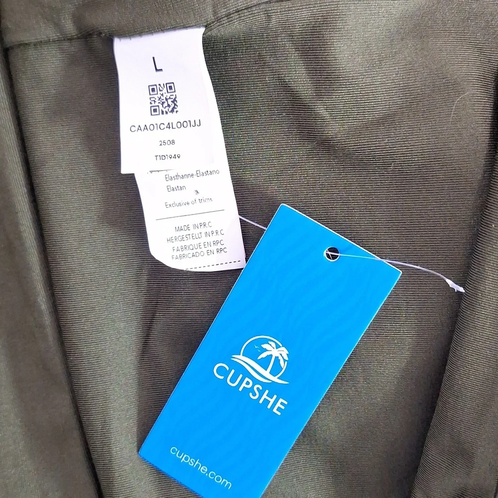 Elegant Olive Green Women's Jacket Blazer - Picture 12 of 12